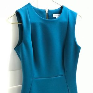 Calvin Klein green dress